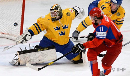 Швеция - первый соперник сборной России по хоккею на Кубке мира-2016