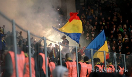 УЕФА рассмотрит поведение болельщиков на матче Молдавия — Россия