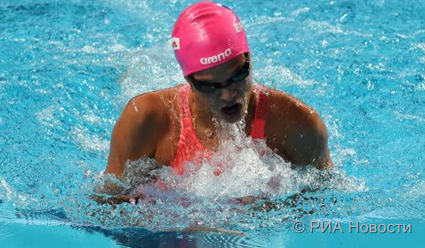 Юлия Ефимова вышла в финал ЧМ в плавании 100м брассом