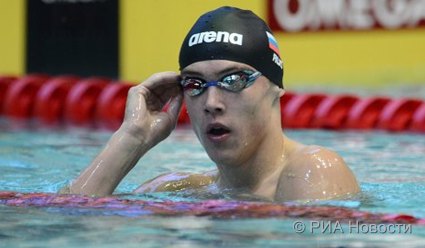 Евгений Седов завоевал серебро на этапе КМ по плаванию в Москве на дистанции 50 м кролем