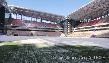 ЦСКА не сыграет на новом стадионе клуба в нынешнем сезоне