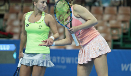 Валентина Ивахненко и Марина Мельникова вышли в финал турнира в Катовице в парном разряде