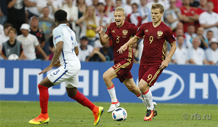 Гол Василия Березуцкого на последней минуте принес сборной России ничью в матче 1-го тура Евро-2016 (видео)