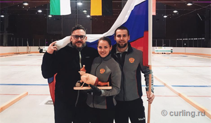 Кёрлингисты Анастасия Брызгалова и Александр Крушельницкий выиграли турнир в Германии