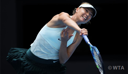 Мария Шарапова не смогла выйти в 1/8 финала открытого чемпионата Австралии по теннису