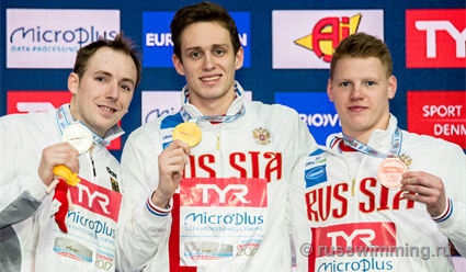 Кирилл Пригода стал чемпионом Европы по плаванию на дистанции 200 метров брассом