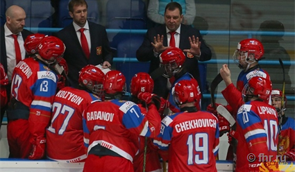Сборная России переиграла команду Швеции в матче юниорского ЧМ по хоккею (видео)