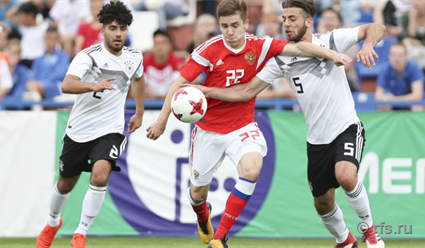 Юношеская сборная России по футболу уступила команде Германии в товарищеском матче (видео)