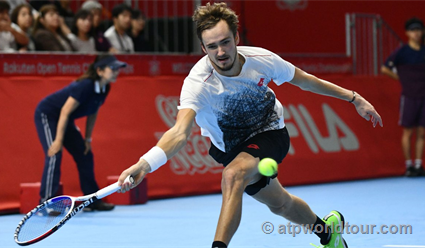 Теннисист Даниил Медведев завоевал третий титул в карьере, выиграв турнир в Токио