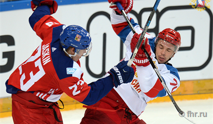 Сборная России по хоккею по буллитам уступила команде Чехии в контрольном матче (видео)