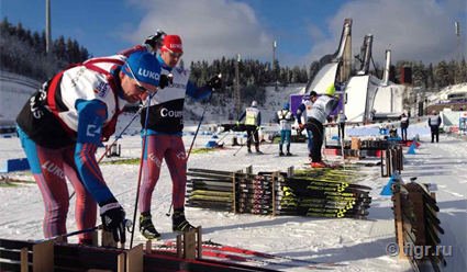 Лыжники Сергей Устюгов и Юлия Чекалева стартуют в скиатлоне на ЧМ