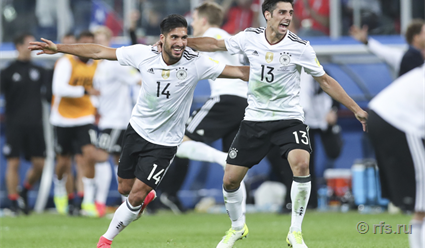 Сборная Германии одолела команду Чили в финале Кубка конфедераций по футболу (видео)