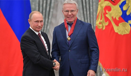 В Кремле состоялась церемония вручения государственных наград Российской Федерации