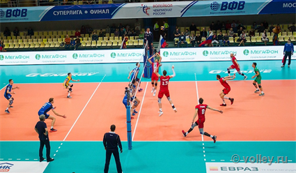 Стали известны все полуфиналисты чемпионата России по волейболу