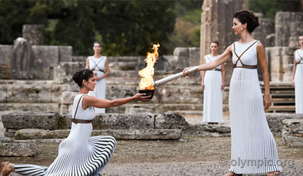 Сегодня в Древней Олимпии зажгут олимпийский огонь для летних Игр-2024