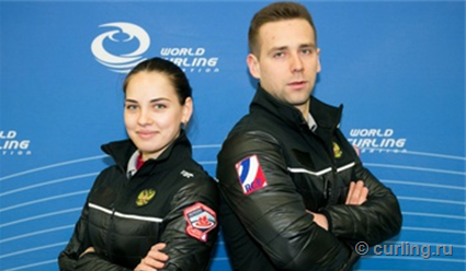 Анастасия Брызгалова и Александр Крушельницкий стали 2-ми на турнире по кёрлингу в Сочи