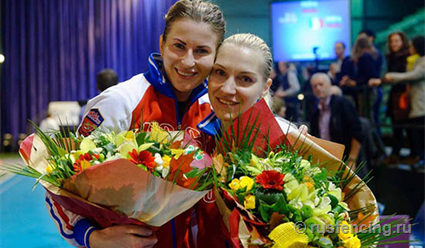 Рапиристка Инна Дериглазова выиграла этап Кубка мира во Франции, бронза у Анастасии Ивановой