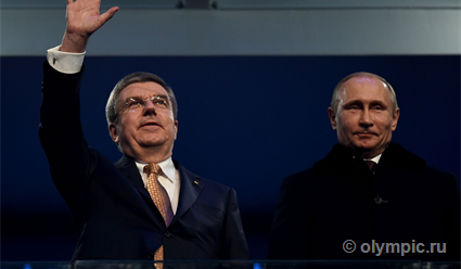 Бах: Во время Олимпийских игр в Сочи у нас с Путиным было очень конструктивное сотрудничество