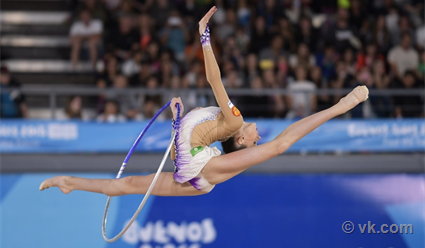 Дарья Трубникова стала чемпионкой юношеской Олимпиады в многоборье художественной гимнастики