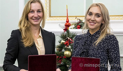 Чемпионки ОИ-2016 по теннису Елена Веснина и Екатерина Макарова награждены орденами Дружбы