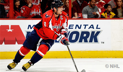 Александр Овечкин признан третьей звездой дня в НХЛ