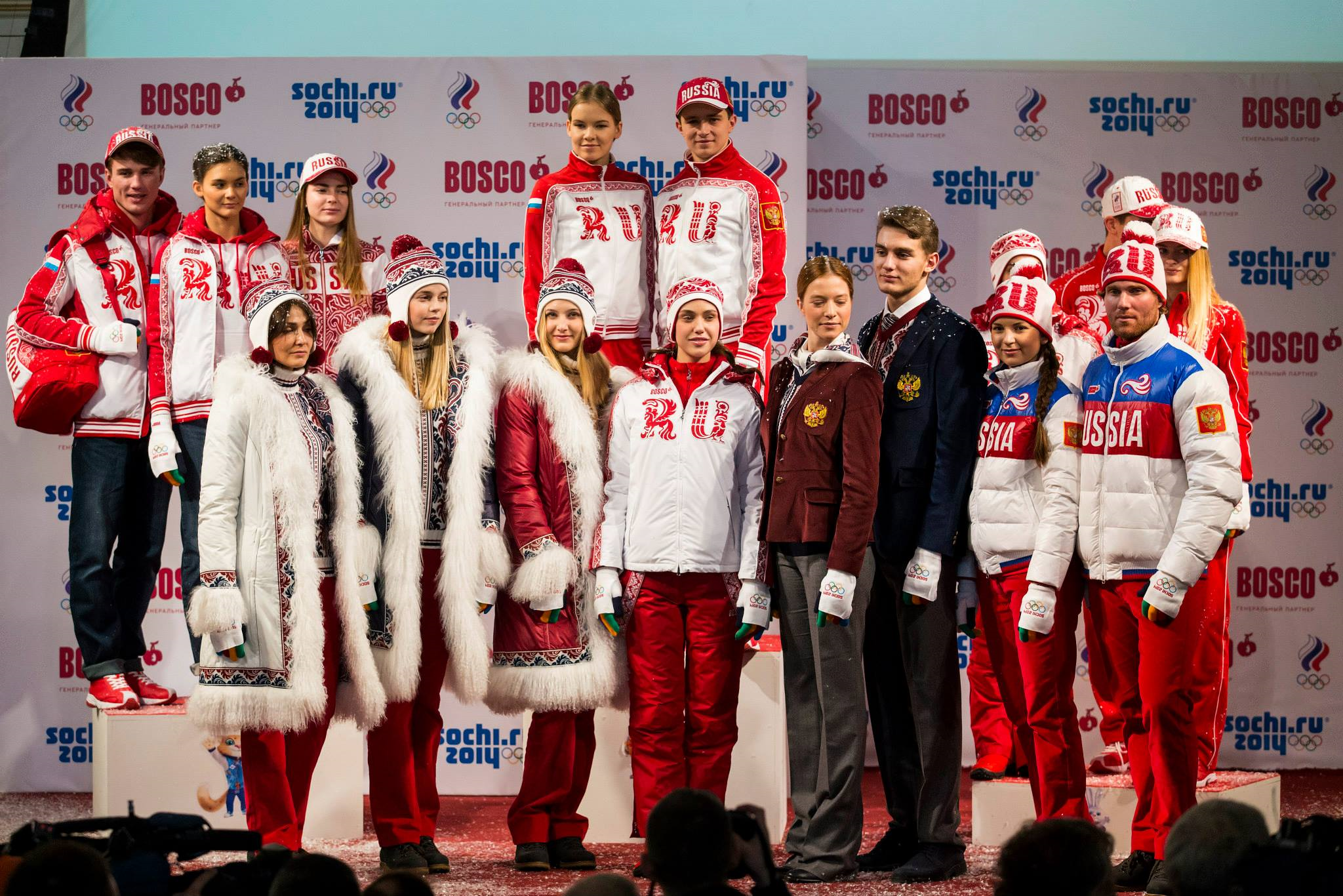 Форма олимпийской сборной России Боско