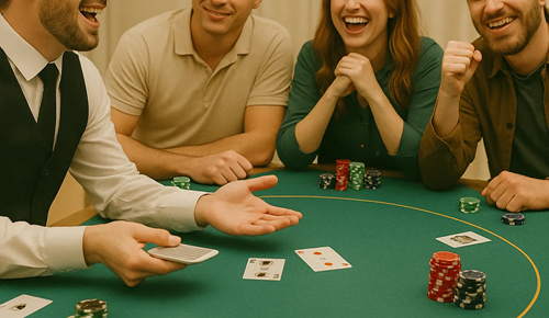 Дилер Эдуард Лебедев слышит типичные фразы гостей в казино на Кипре