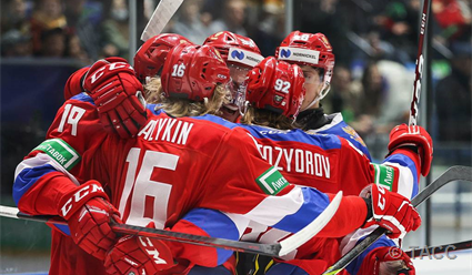 Национальная сборная России обыграла молодежную команду на турнире в Петербурге