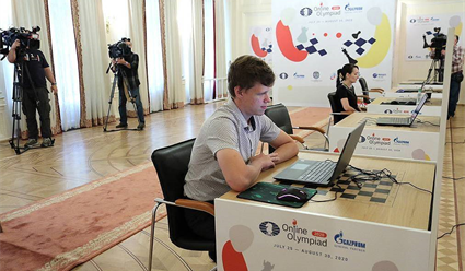 Сборная России стала победителем онлайн-олимпиады по шахматам