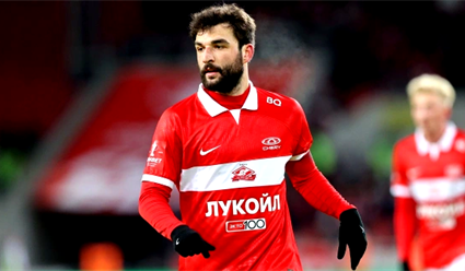 Футбольный «Спартак» объявил об уходе капитана команды Георгия Джикии
