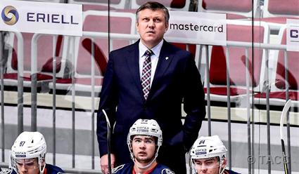 Вячеслав Буцаев назначен на пост главного тренера хоккейного клуба "Витязь"