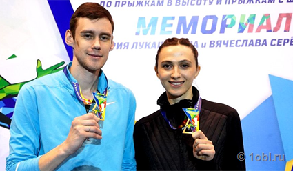 Мария Ласицкене и Данил Лысенко стали победителями турнира по прыжкам в высоту в Челябинске