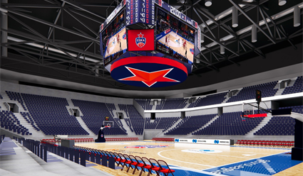 В Москве к концу 2024 года построят новую арену для баскетбольного ЦСКА