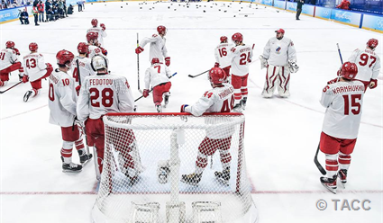 Сборная России сохранила третье место в рейтинге Международной федерации хоккея