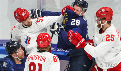 Сборная России по хоккею проиграла в финале Игр Олимпиады