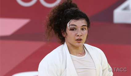 Первую медаль на Играх Олимпиады в дзюдо принесла России Мадина Таймазова