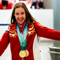 Российские спортсменки прибыли в Москву из Германии с чемпионата мира по художественной гимнастике
